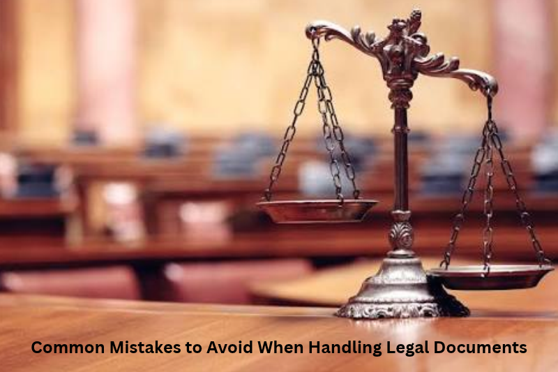 Common Mistakes to Avoid When Handling Legal Documents