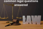 common legal questions answered