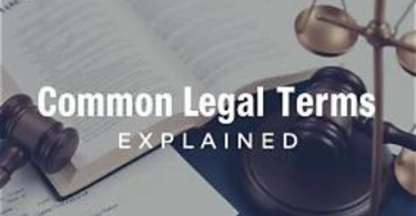common legal terms explained