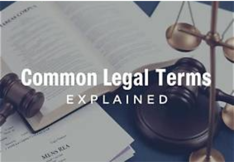 common legal terms explained