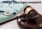 how to file a legal complaint