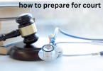 how to prepare for court