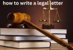 how to write a legal letter