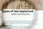 types of law explained